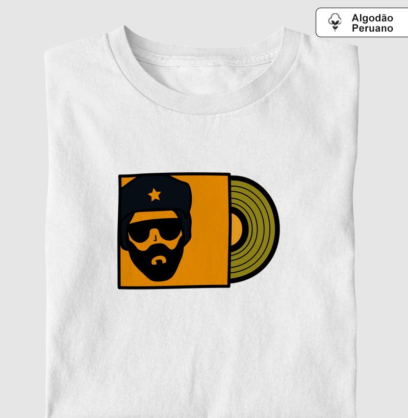 Camiseta Algodão Peruano Inspiração Raul