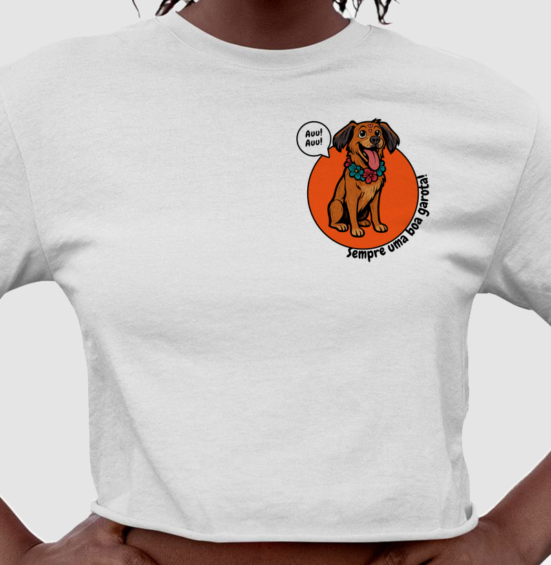 Camiseta Boa Menina Caramelo II