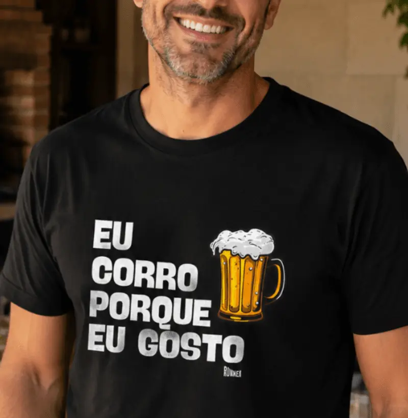 Eu Corro Porque Eu Gosto - cerveja