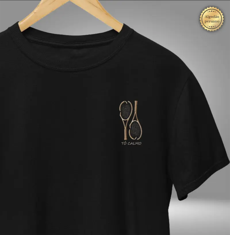 Camiseta Premium Tênis - Tô Calmo!