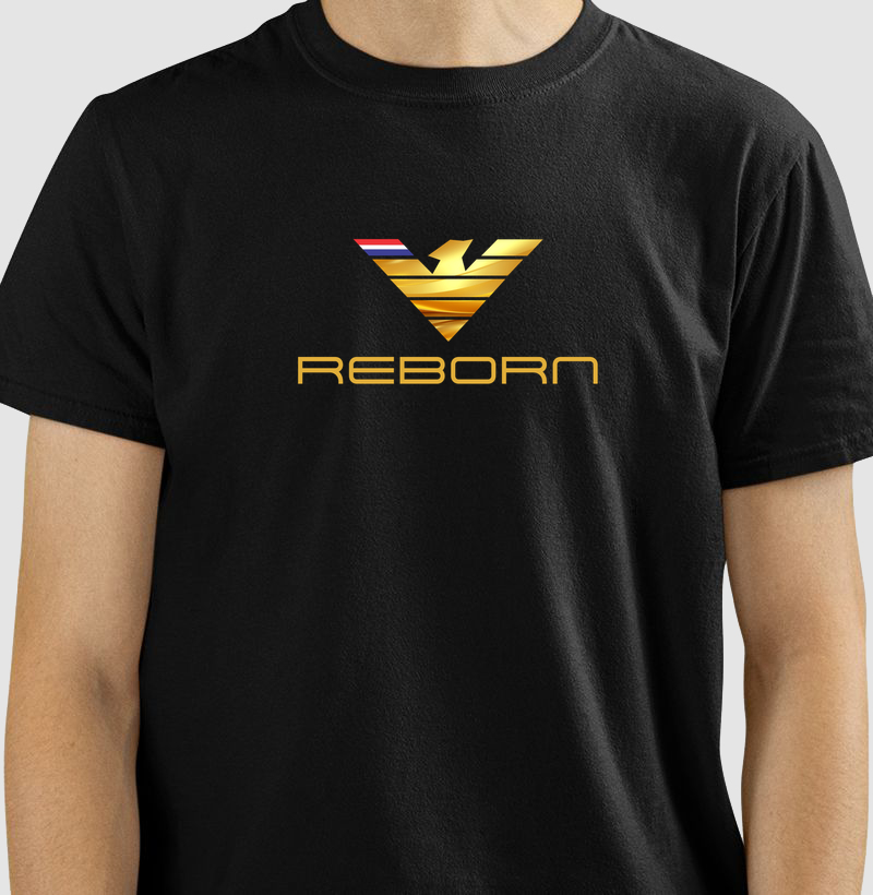 👑🦅 REBORN GOLD | O Renascimento dos Vencedores  A estampa REBORN GOLD é a mais pura representação da grandeza, da conquista e da capacidade de renascer mais forte após cada desafio. Com sua águia imponente em dourado, ela simboliza liderança, visão, prosperidade e a força de quem transforma obstáculos em oportunidades.