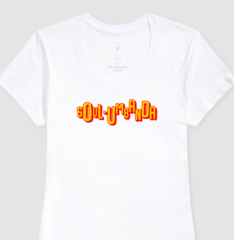 camiseta SOULUMBANDA feminina
