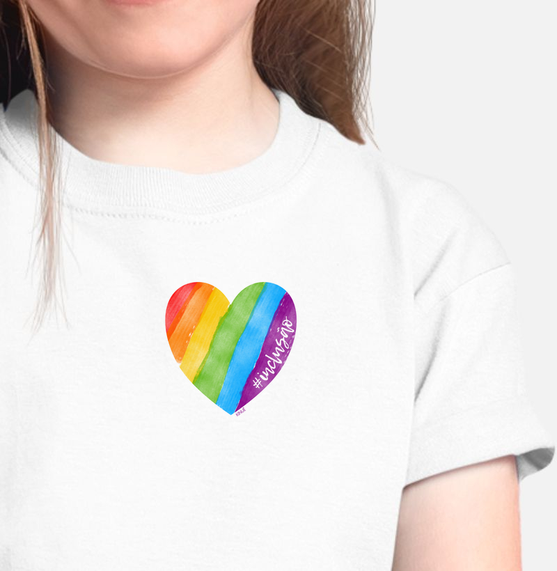 Coração da inclusão