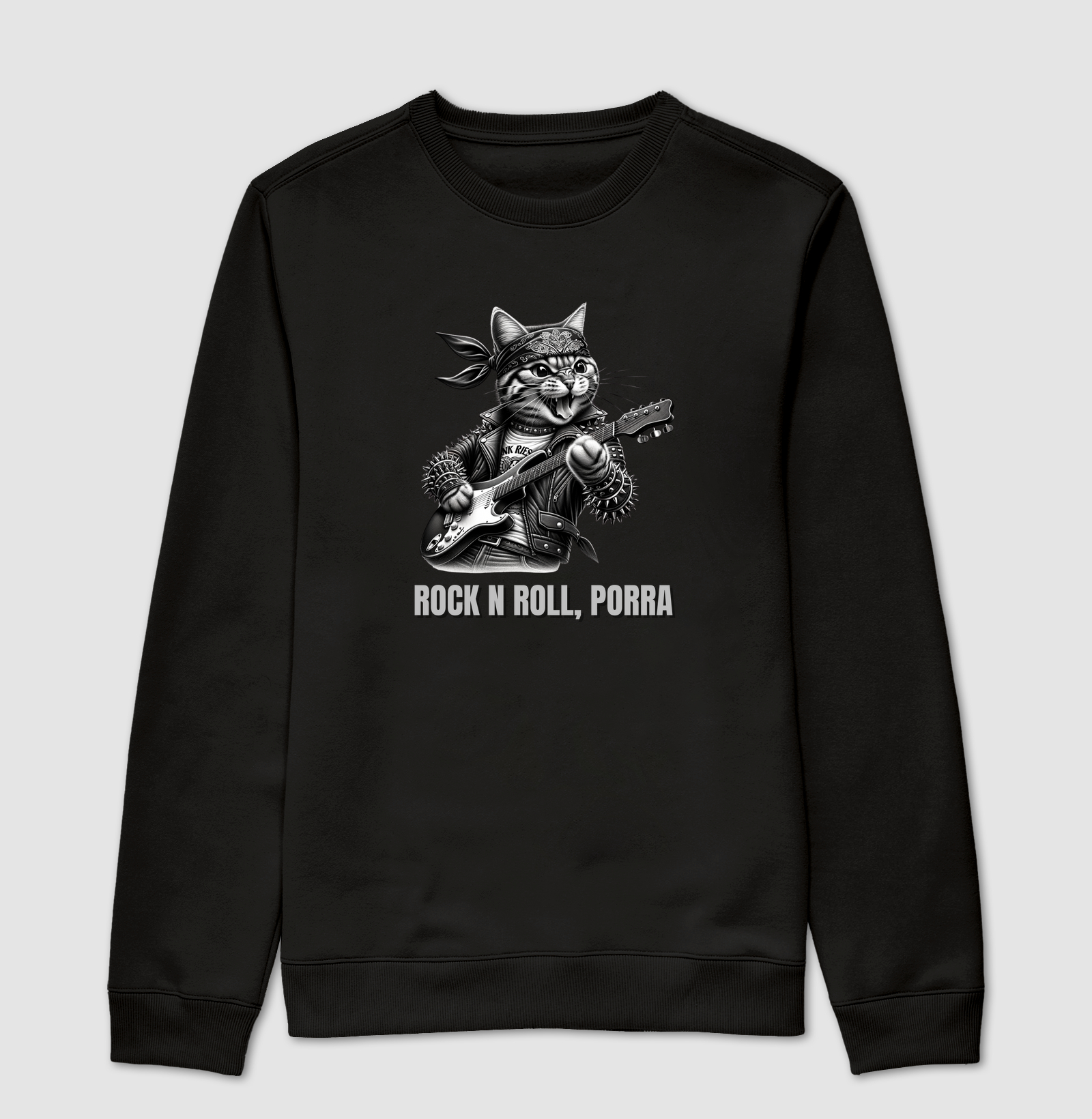 Gato Rock N' Roll Porra