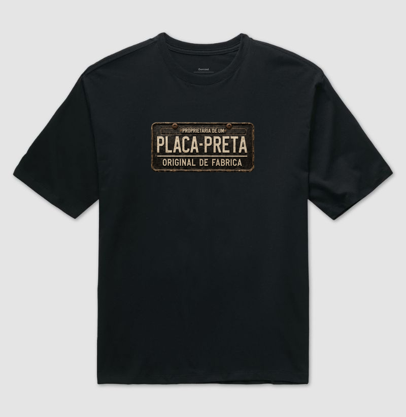 Proprietária de um Placa Preta | Rústica
