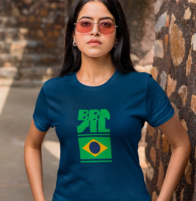 Camisa Feminina Bandeira