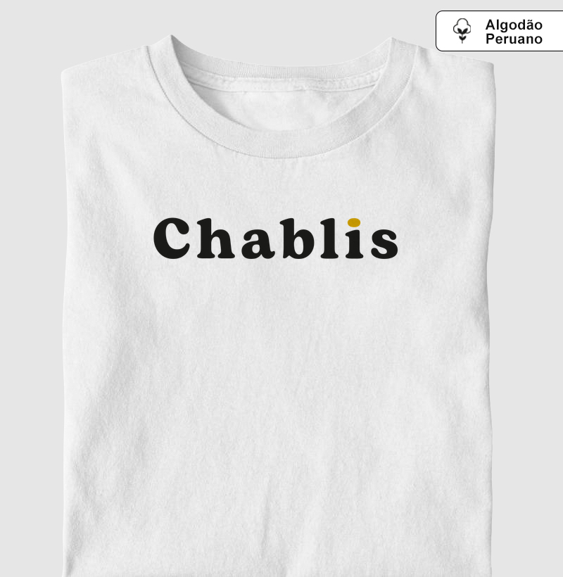 Chablis - Camiseta Algodão Peruano