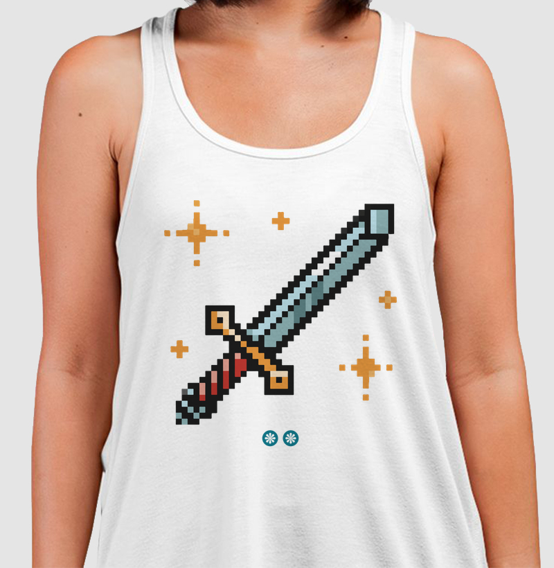 Pixel Sword – Think Tee
