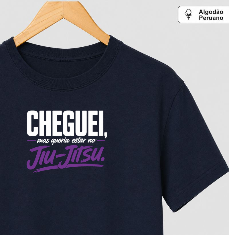 Cheguei, Mas Queria Estar no Jiu-Jitsu