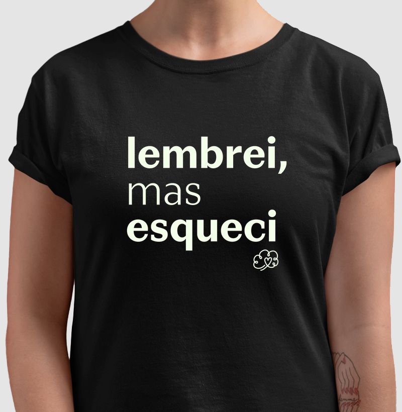 Lembrei, mas esqueci
