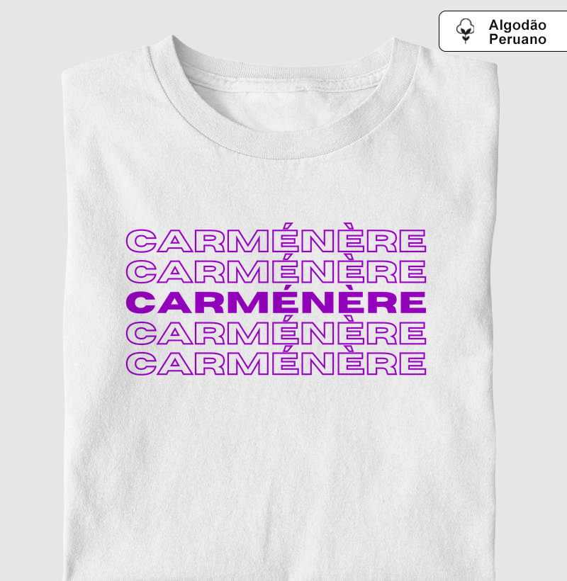 Camiseta Vinho - Carménère