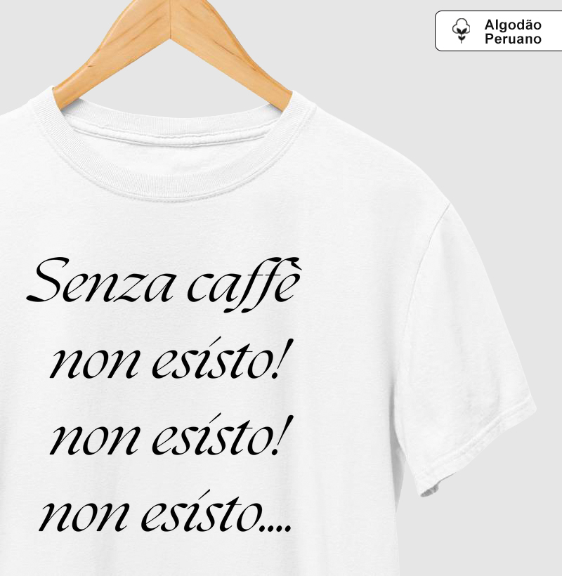 Senza caffè non esisto, no esito.