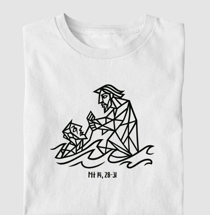 Jesus e Pedro nas Águas