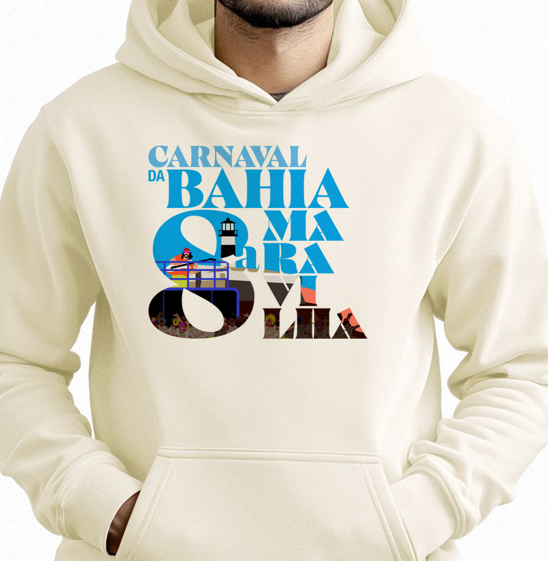 Hoodie Moletom Axé - 8ª Maravilha