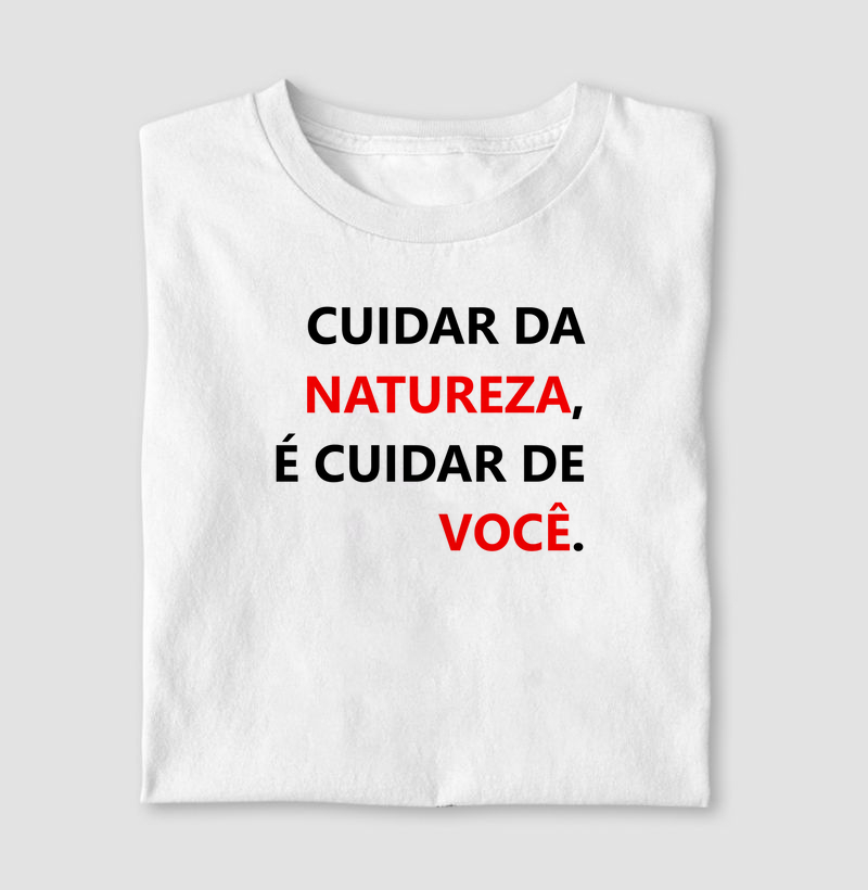 Camiseta Cuidar da Natureza