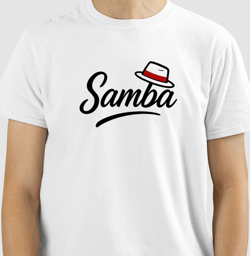 SAMBA CHAPEU LISTRA VERMELHA
