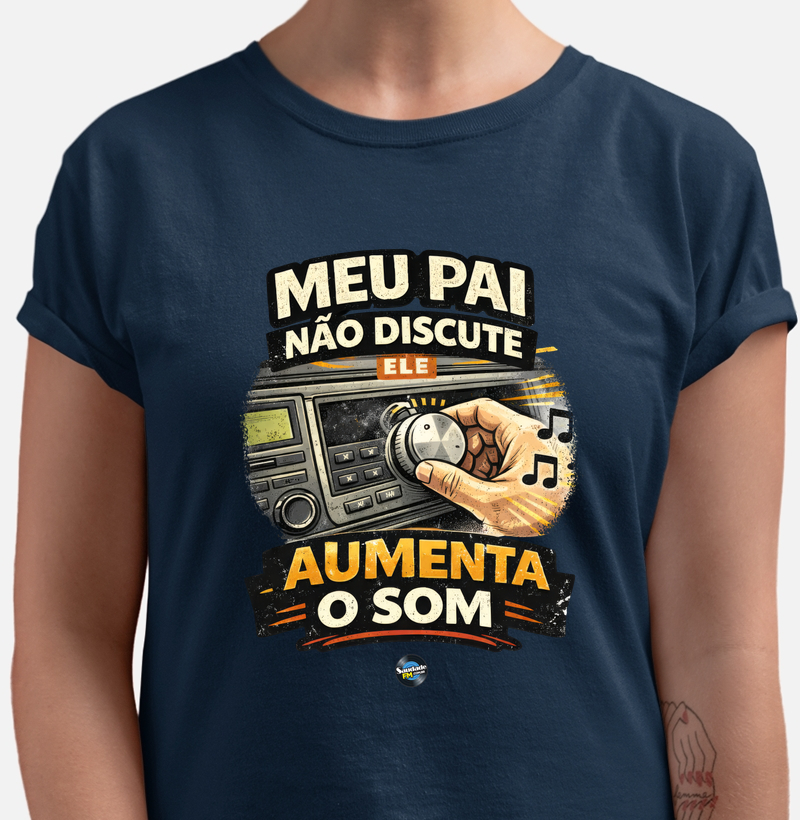 Pai não discute, aumenta o som