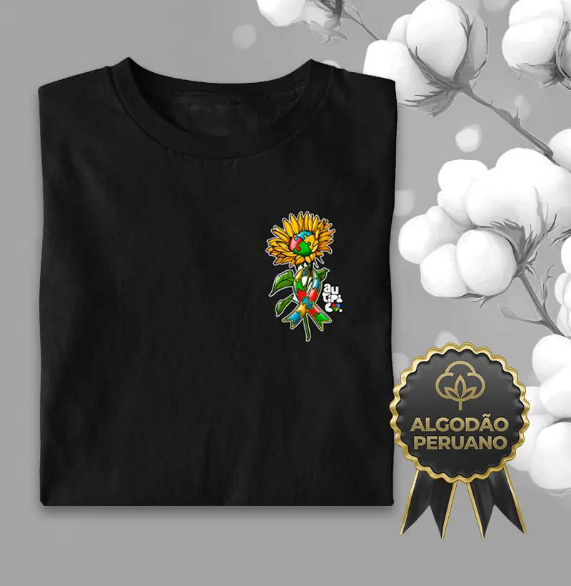 Girassol Atípico + Laço (Minimalista)