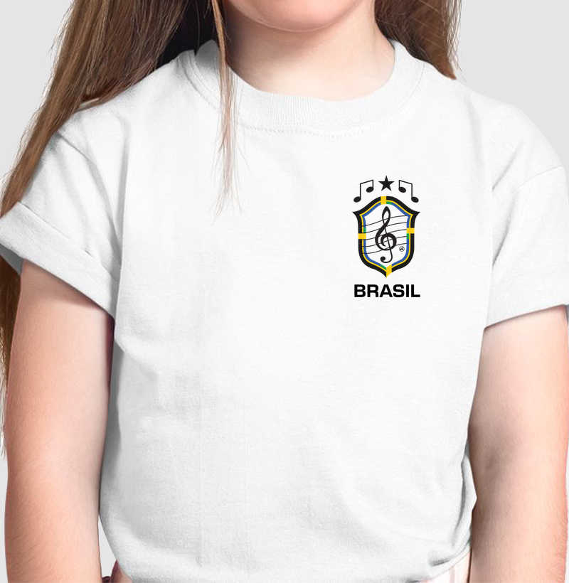 Escudo Brasil Música Peito