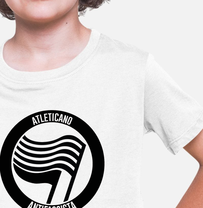 ATLETICANO ANTIFASCISTA - Camiseta Infantil