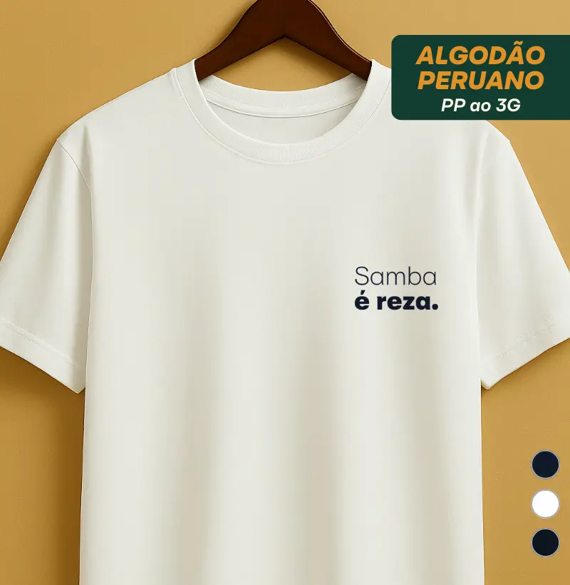 Samba é reza (Minimalista)