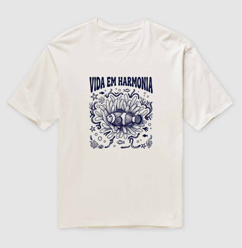 Camiseta Simbiose (Vida em Harmonia)