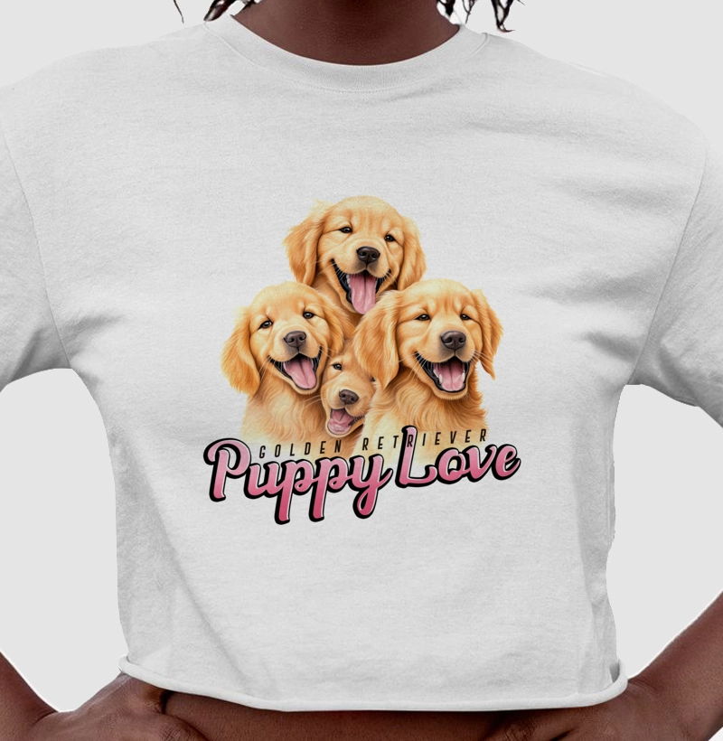 Golden Retriever Puppy Love