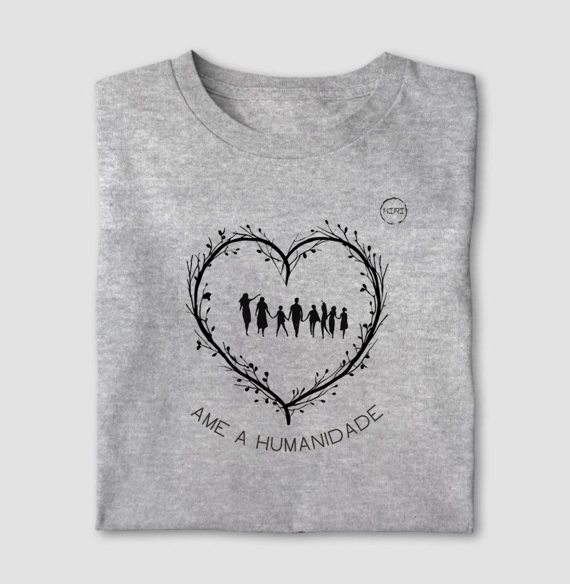 Camiseta KIRI - Ame a Humanidade - Min