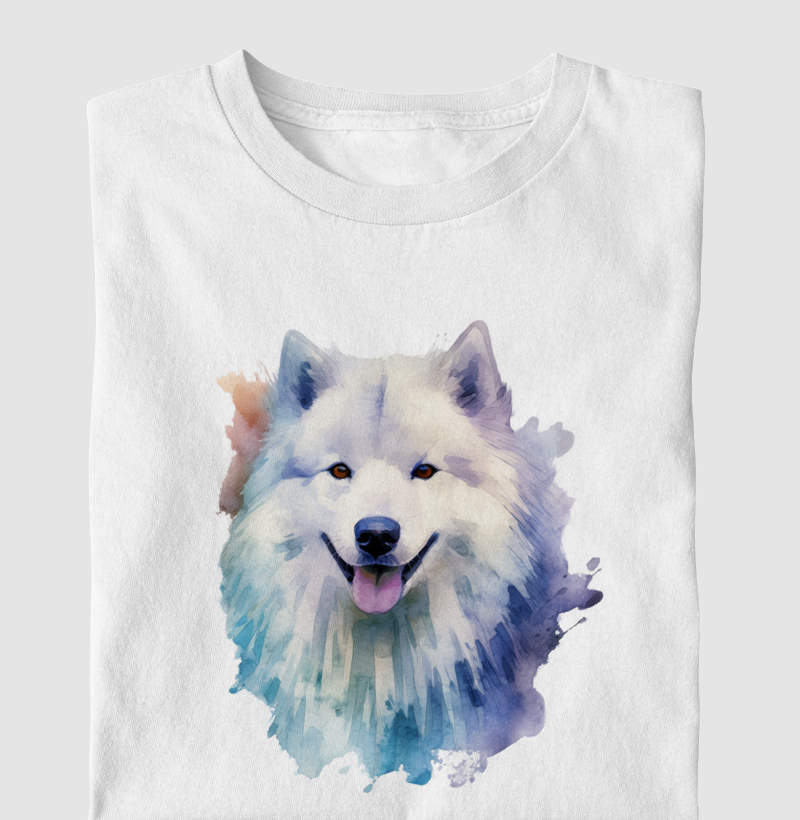 Watercolor Samoyeda