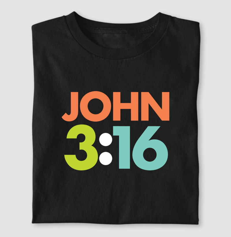 Camiseta Masculina John 3:16