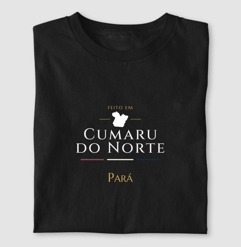 Feito em Cumaru do Norte PA - Camiseta