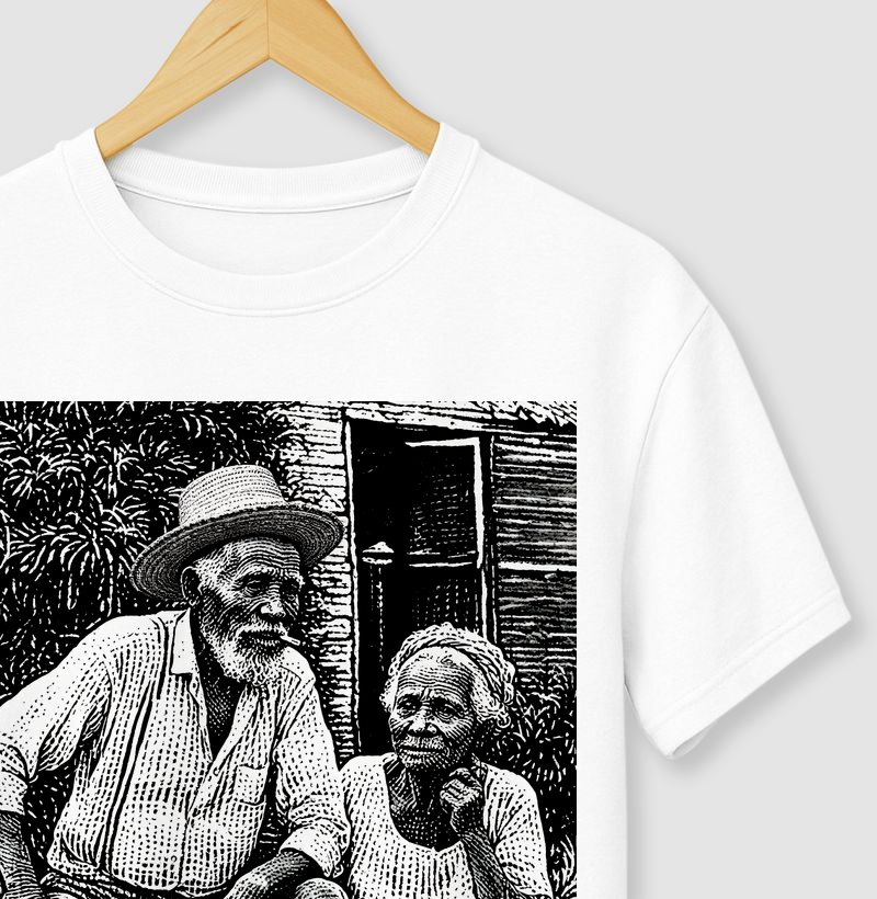 Camiseta - Casal de Pretos-Velhos - Imagem 3