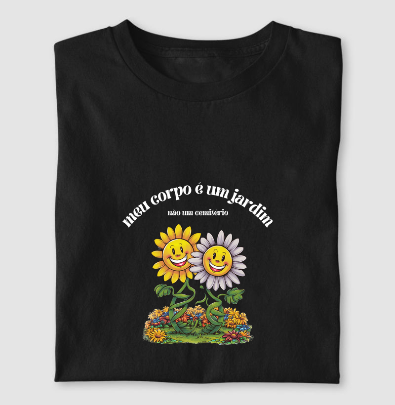Meu corpo é um jardim ilustrada