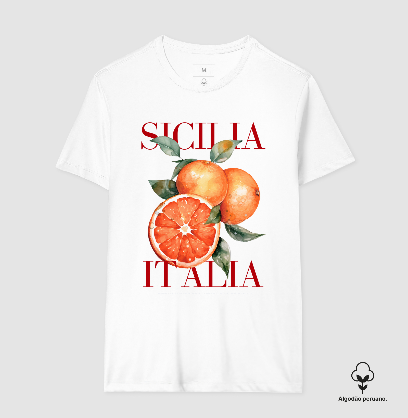 camiseta feminina Sicilia 