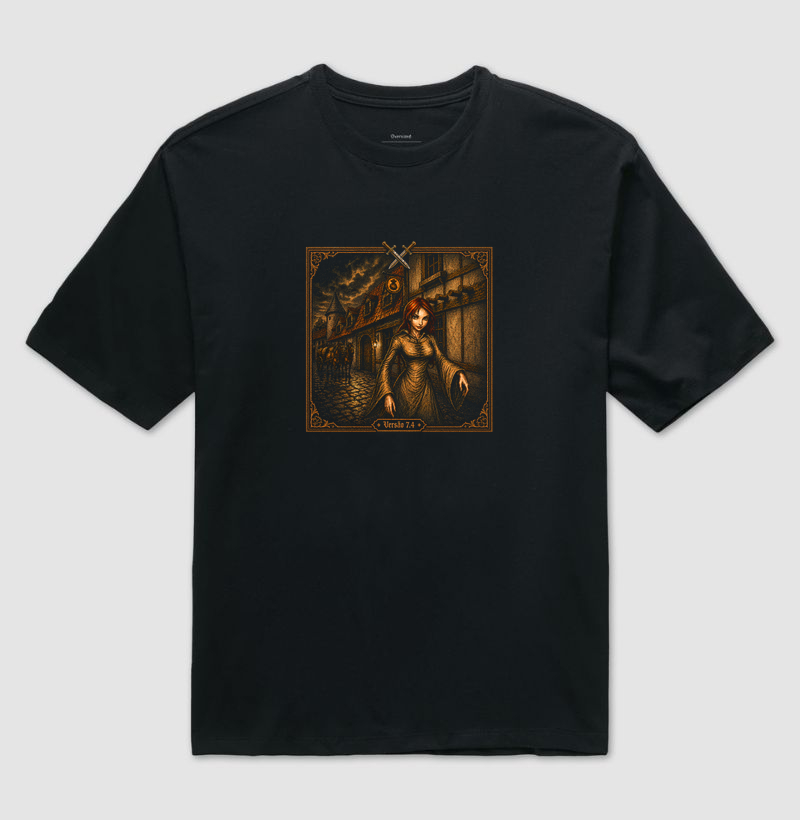 Versão 7.4 - Camiseta Oversized