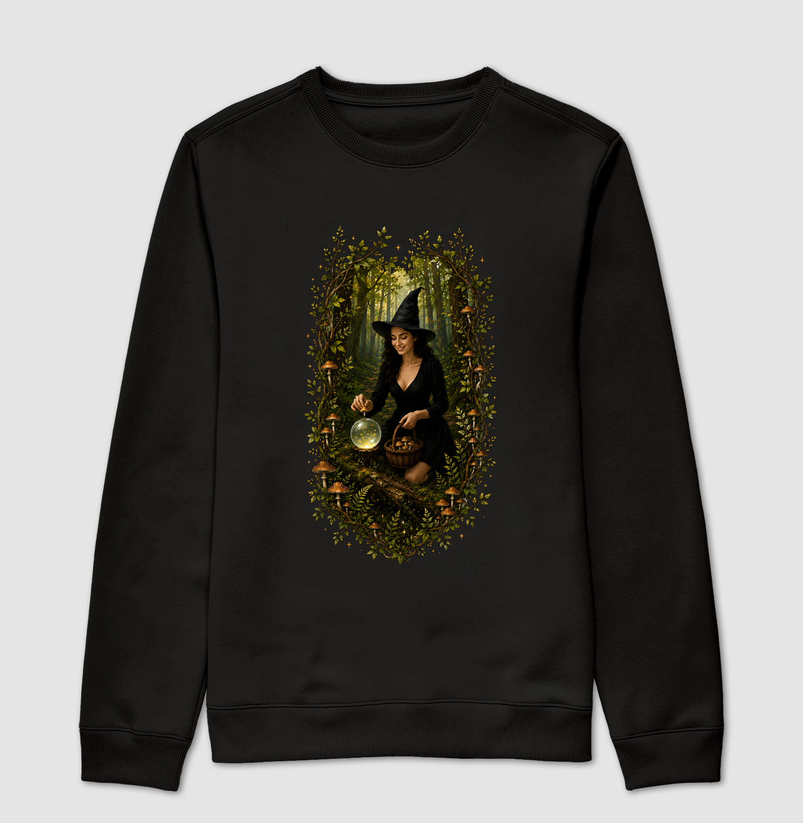 Green Witch - Suéter Moletom