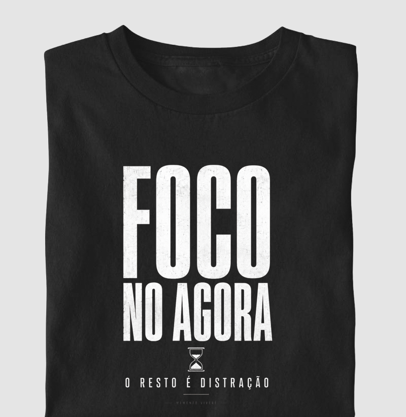 Camiseta Foco no Agora