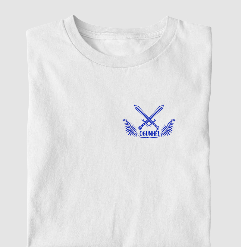 Camiseta Ogum: Força, Proteção e Caminhos Abertos