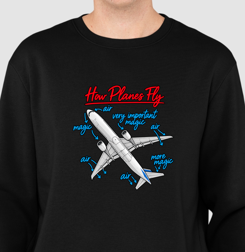 Suéter How Planes Fly