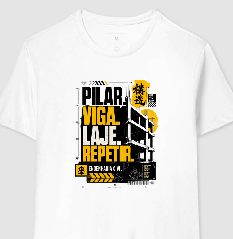 Pilar. Viga. Laje. Repetir.