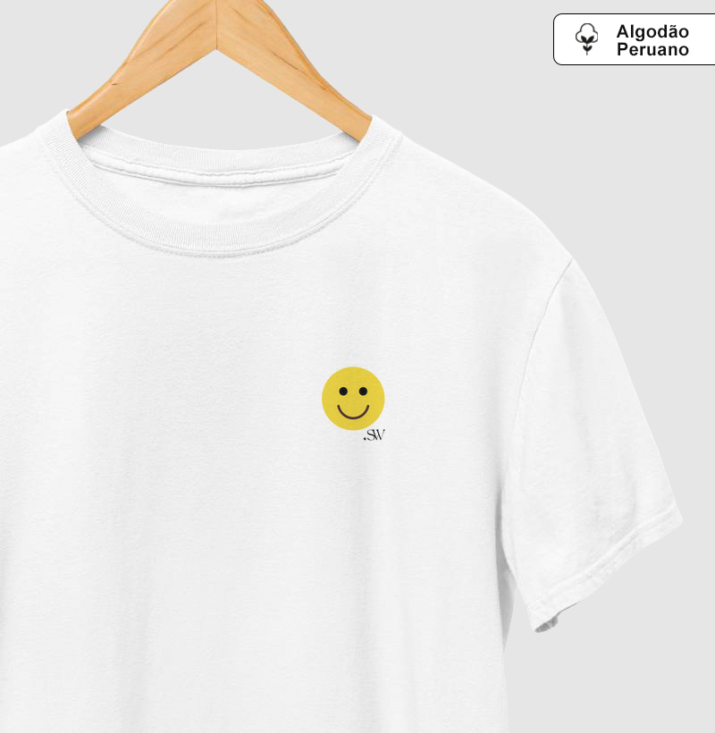 Algodão Peruano | Feliz Contigo - SW 04 | Estilo Autoral e Conforto Premium Shutter Wear