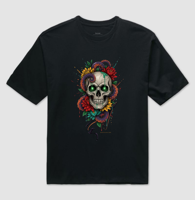 Neo-traditional Skull