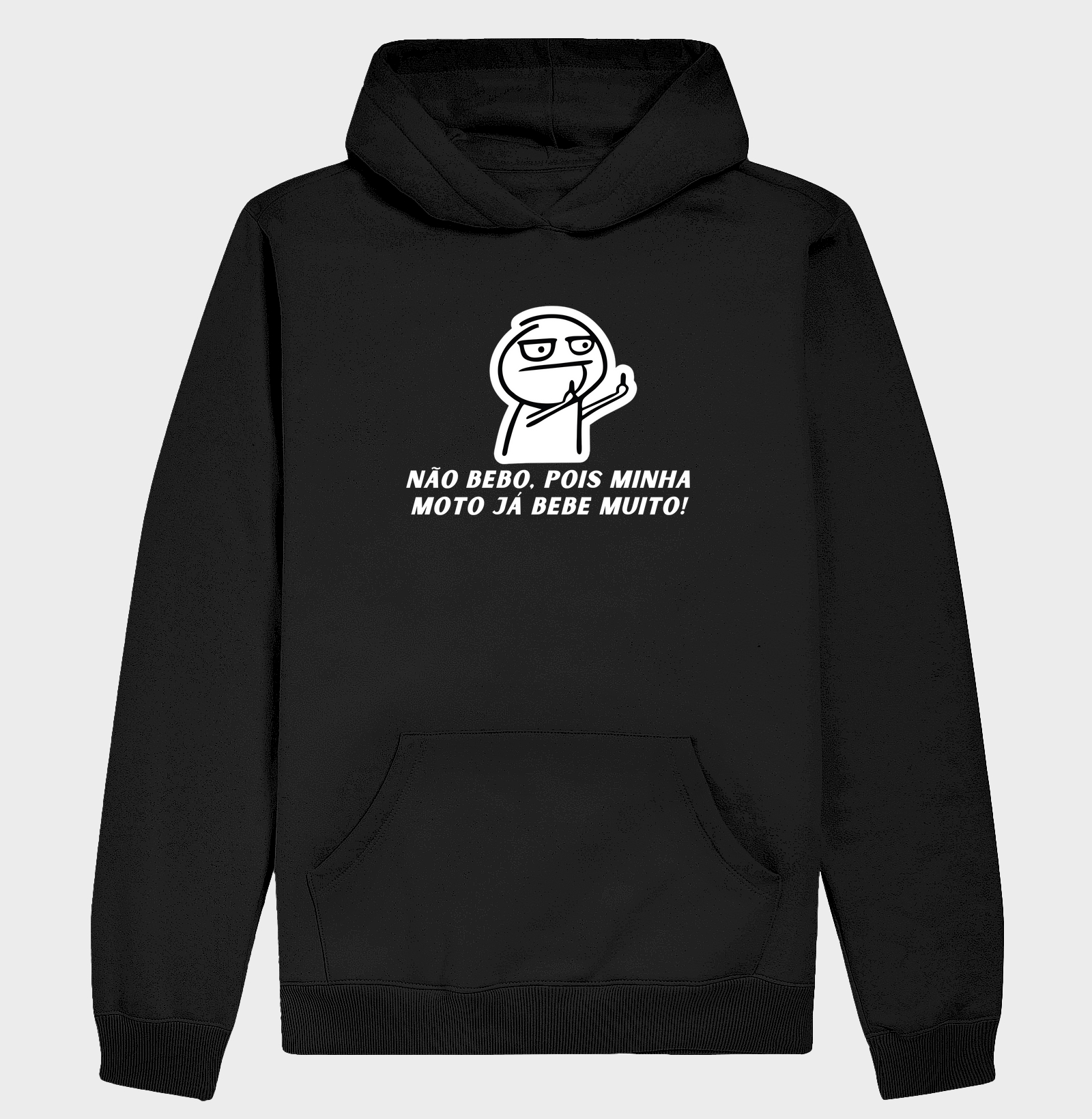 Não bebo pois minha moto já bebe muito