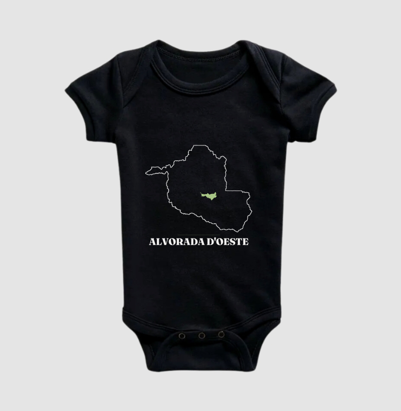 Alvorada D'Oeste | Traço RO - Body Infantil