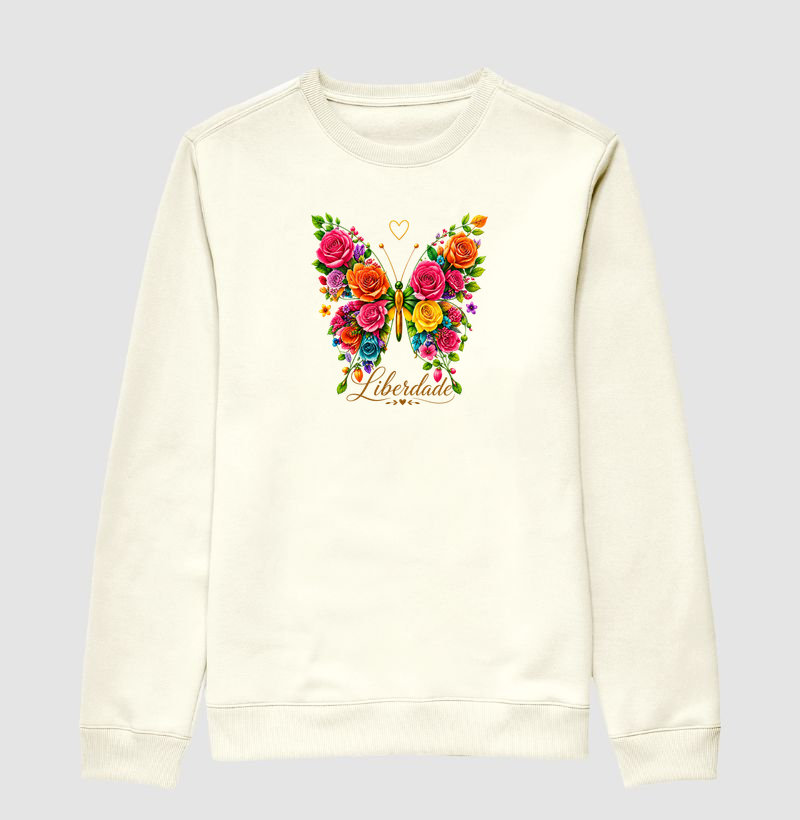 Camiseta Borboleta Liberdade
