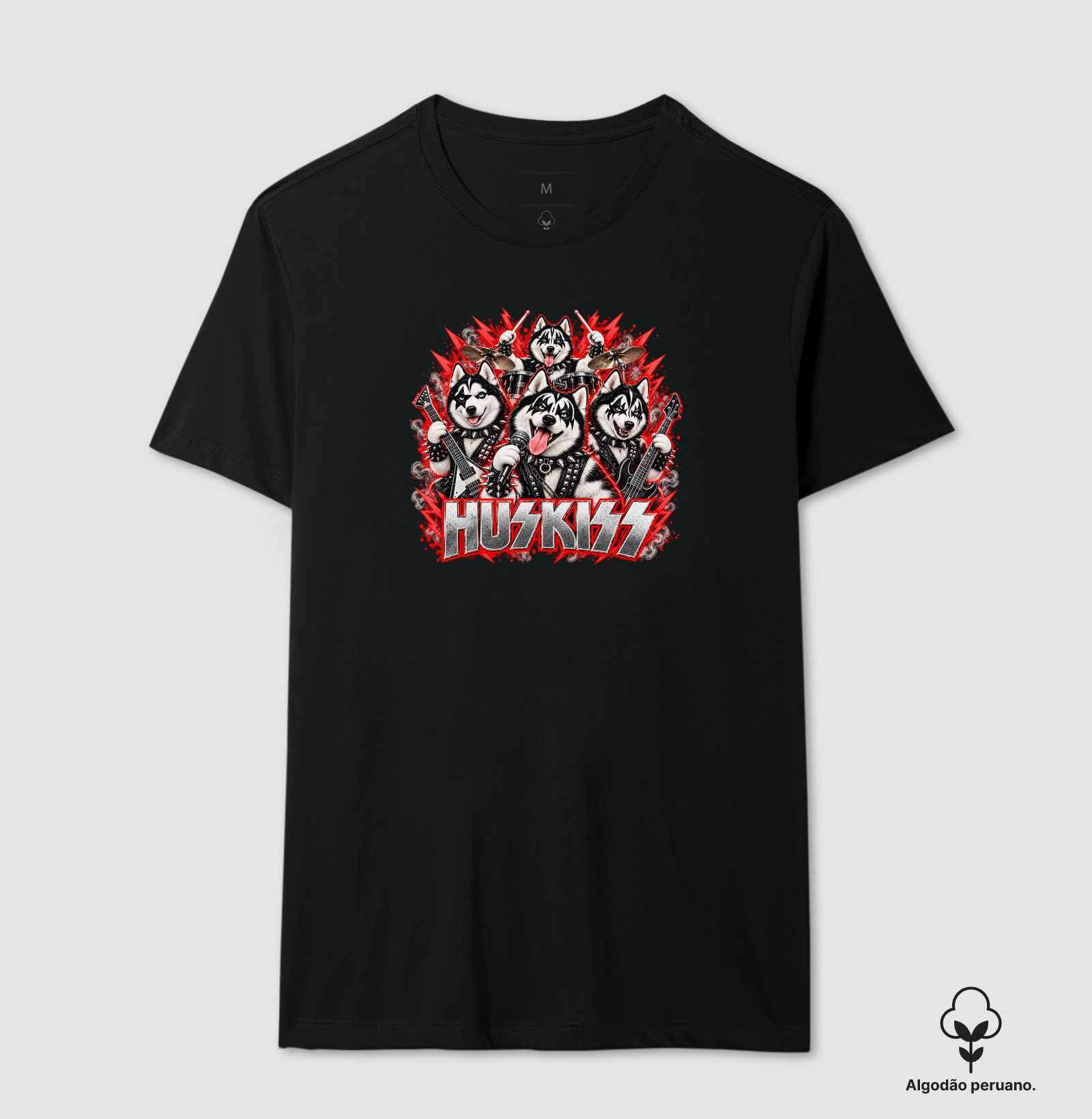 Huskiss - Camiseta Algodão Peruano