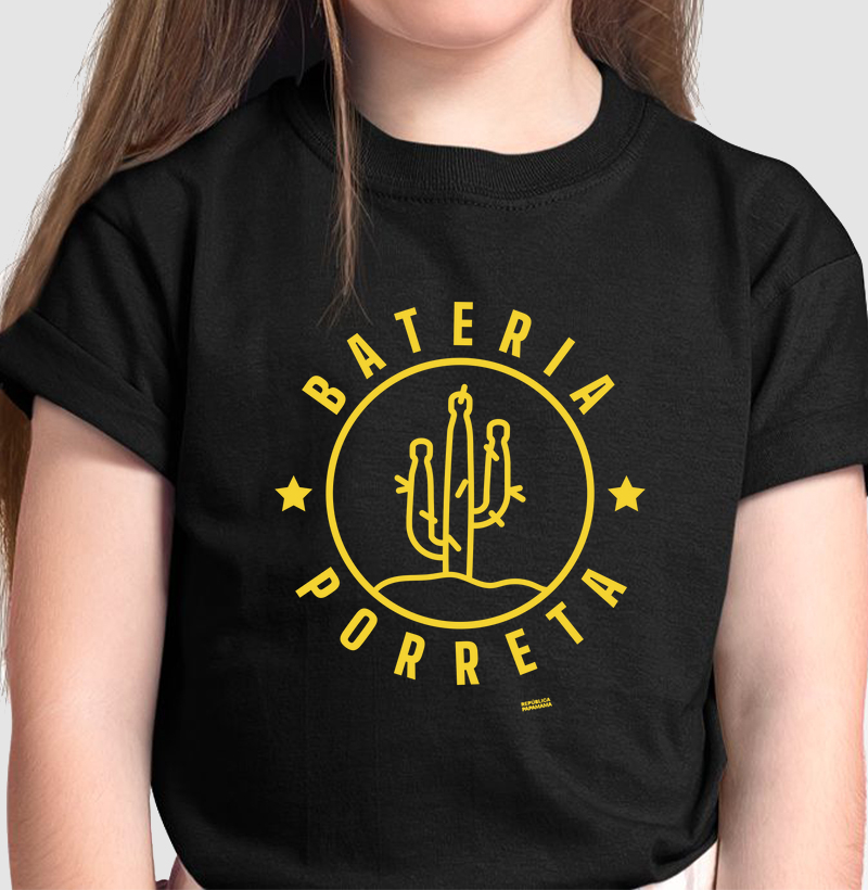 Bateria Porreta (Camiseta infantil)