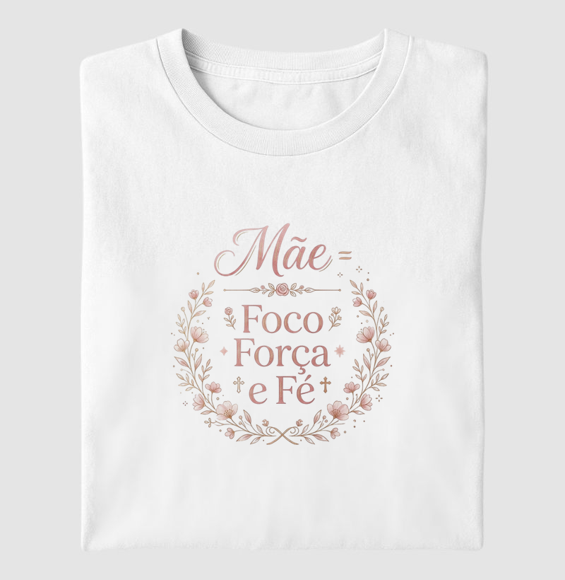 Mãe = Foco, força e fé