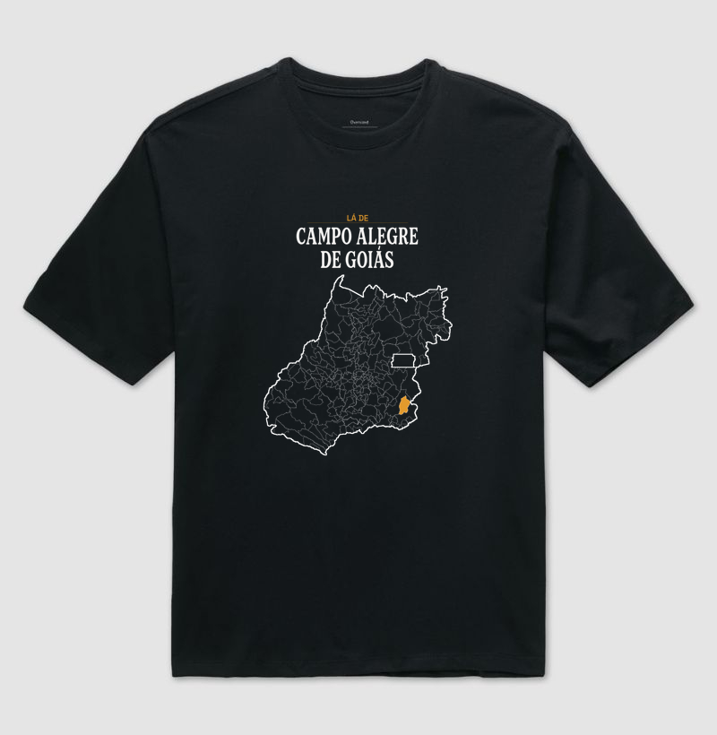 Campo Alegre de Goiás | Território GO - Camiseta Oversized