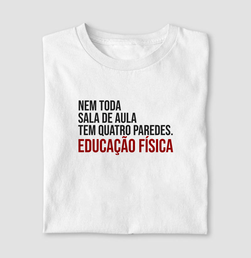 Nem toda sala de aula tem quatro paredes - Educação Física